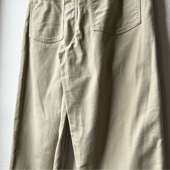 Madewell Cream Tan Moleskin Pleated Balloon Pants Sz 26 - Picture 9 of 14